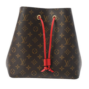 Louis Vuitton Monogram NeoNoe Coquelicot Red Canvas Shoulder Bag